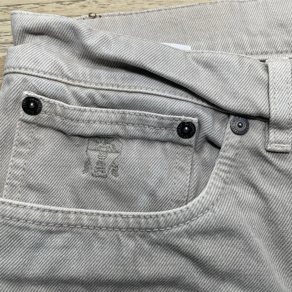 Brunello Cucinelli Beige Cotton Denim Jeans Trousers Men 32 US Light Wash - Picture 4 of 8